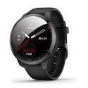 Etui silikonowe nakładka z folią ochronną Alogy do Garmin Venu 2s 40mm Czarne