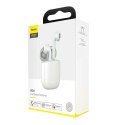 Słuchawki bezprzewodowe Baseus W04 TWS Wireless White