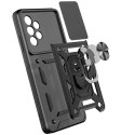 Etui Alogy Camshield Stand Ring z osłonką na aparat do Samsung Galaxy A33 5G