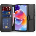 Etui portfel Wallet do Xiaomi Redmi Note 11 Pro+ Plus 5G Black