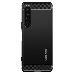 Etui do Sony Xperia 1 IV futerał Spigen Rugged Armor Matte Black