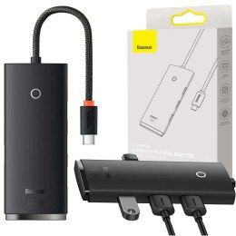 HUB Adapter Baseus Lite Series przejściówka rozdzielacz USB-C do 4x USB-A 25cm