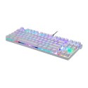 Klawiatura mechaniczna Motospeed CK101 RGB (biała)