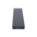 Obudowa dysku SDD M.2 Orico, NVME, USB-C 3.1 Gen.2, 10Gbps (szara)