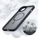 Etui Magmat MagSafe do Apple iPhone 13 Pro Clear/Black