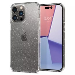 Handyhülle Spigen Case Liquid Crystal Glitter für iPhone 14 Pro Schutzhülle