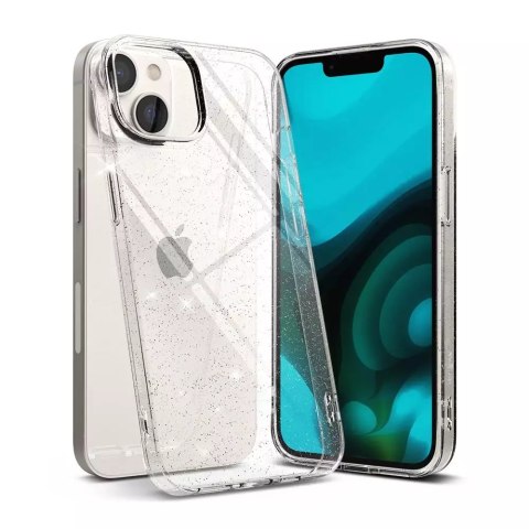 Etui case Ringke Air do Apple iPhone 14 Glitter Clear