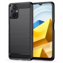 Etui case TPUCarbon do Xiaomi Poco M5 Black