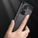 Etui case TPUCarbon do Xiaomi Poco M5 Black