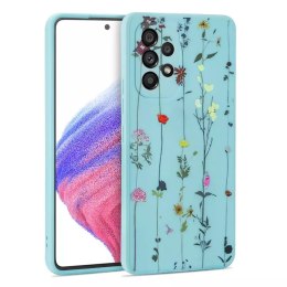 Etui obudowa Mood do Samsung Galaxy A53 5G Garden Blue