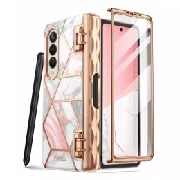 Etui obudowa Supcase Cosmo Pen do Samsung Galaxy Z Fold 4 Marble