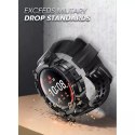 Etui pasek Supcase Unicorn Beetle Pro do Samsung Galaxy Watch 5 Pro (45mm) Black