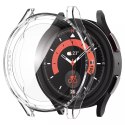 Etui Spigen Thin Fit ze szkłem hartowanym do Samsung Galaxy Watch 5 Pro (45mm) Crystal Clear