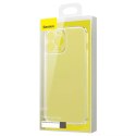 Housse en verre dépoli Baseus pour iphone 13 pro max couverture rigide avec cadre en gel transparent (arws000802)