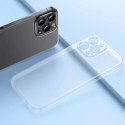 Housse en verre dépoli Baseus pour iphone 13 pro max couverture rigide avec cadre en gel transparent (arws000802)