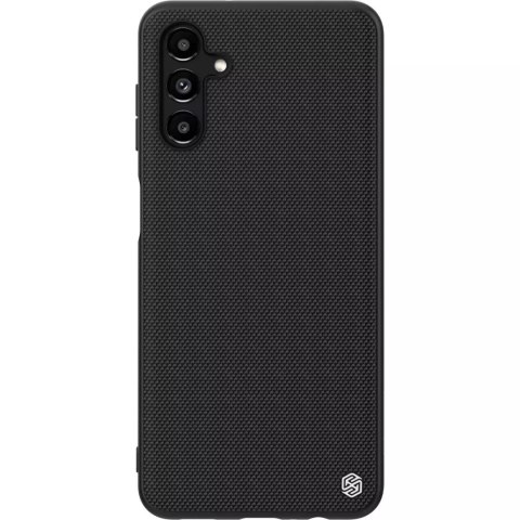 Coque texturée Nillkin Coque renforcée durable avec un cadre en gel et du nylon à l&#39;arrière pour Samsung Galaxy A13 5G noir