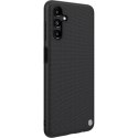 Coque texturée Nillkin Coque renforcée durable avec un cadre en gel et du nylon à l&#39;arrière pour Samsung Galaxy A13 5G noir