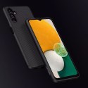 Coque texturée Nillkin Coque renforcée durable avec un cadre en gel et du nylon à l&#39;arrière pour Samsung Galaxy A13 5G noir