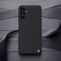 Coque texturée Nillkin Coque renforcée durable avec un cadre en gel et du nylon à l&#39;arrière pour Samsung Galaxy A13 5G noir