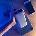 Dudao powerbank 30000 mAh 3x USB avec lampe LED blanc (K8s + blanc)