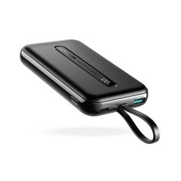 Joyroom Linglong powerbank 10000mAh 20W Power Delivery Quick Charge USB / USB Type C / câble USB Type C intégré noir (JR-L001 no