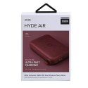 Uniq Hyde Air 10000mAh USB-C 18W PD Batterie de secours à induction sans fil rapide marron / marron