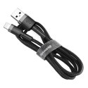 KABEL BASEUS CAFULE USB/LIGHTNING 2,4A 1M GREY/BLACK