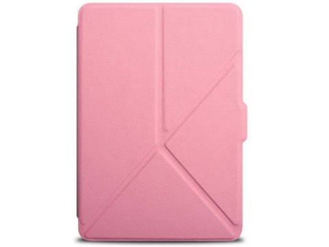 Etui origami do Kindle Paperwhite 1 2 3 na magnes różowe