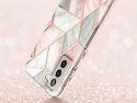 Etui Supcase Cosmo do Samsung Galaxy S21 Marble Pink