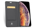 Etui ochronne z klapką Dux Ducis Skin skórzane do Apple iPhone XS Max Szare