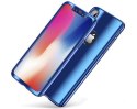 Etui voero 360 Apple iPhone X Xs błyszczące czerwone + Szkło