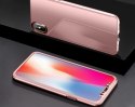 Etui voero 360 Apple iPhone X Xs błyszczące różowe+ Szkło