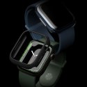 2x Nakładka ramka Ringke Slim pokrowiec do Apple Watch 7 41mm Clear & Matte Black