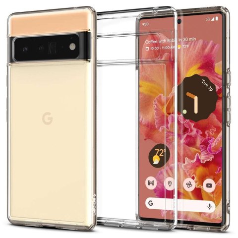 Etui obudowa case Spigen Ultra Hybrid do Google Pixel 6 Pro Crystal Clear