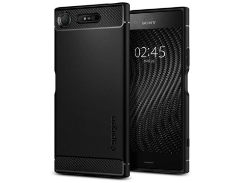 Etui Spigen Rugged armor Sony Xperia XZ1 Black