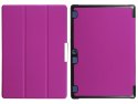 Etui skórzane PU Book Cover do Lenovo Tab 2 A10-70 Fioletowe