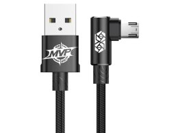 Kabel Baseus MVP Elbow kątowy dwustronny micro USB 2m Black