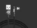 Kabel Baseus MVP Elbow kątowy dwustronny micro USB 2m Black