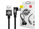 Kabel Baseus MVP Elbow kątowy dwustronny micro USB 2m Black