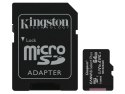 Kingston karta pamięci microSD XC 64GB class 10 + adapter SD