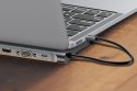 Baseus Enjoyment HUB adapter USB-C replikator HDMI RJ45 SD MacBook