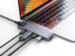 Baseus HUB Thunderbolt C+Pro 7w1 USB 3.0 USB-C RJ45 HDMI 4K dark gray