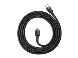 Baseus Kabel Cafule 2x USB-C QC 3A 1m PD black