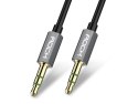 Kabel Rock Audio 2x Mini Jack 3.5mm Gold AUX 1m Tarnish