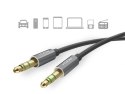 Kabel Rock Audio 2x Mini Jack 3.5mm Gold AUX 1m Tarnish