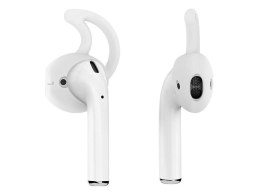 Nakładki silikonowe Earhooks do Apple AirPods białe