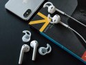 Nakładki silikonowe Earhooks do Apple AirPods białe