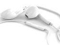 Słuchawki przewodowe do Huawei CM33 USB-C Type C mikrofon + pilot białe