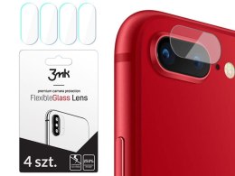 4x Szkło 3mk Flexible Glass na kamerę obiektyw do Apple iPhone 7/8 Plus