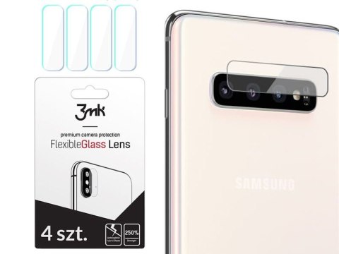 4x Szkło 3mk Flexible Glass na kamerę obiektyw do Galaxy S10 Plus